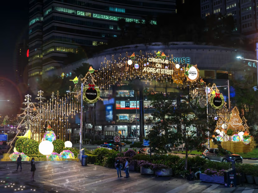 Orchard Road Christmas light-up